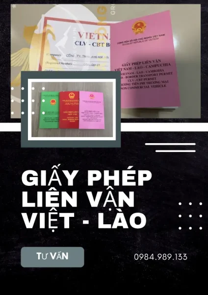 Giấy phép liên vận Việt – Lào là gì và cho phương tiện nào? 1 4