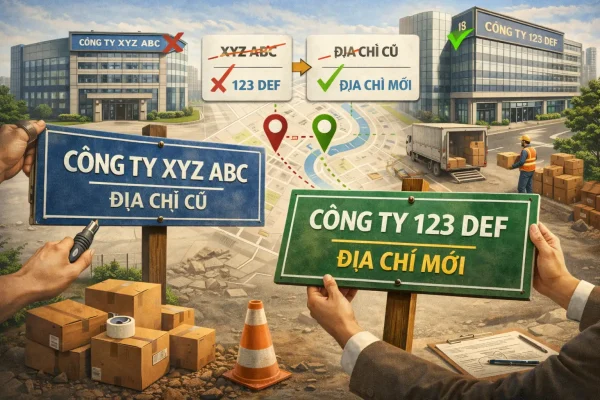 Thay đổi tên hoặc địa chỉ công ty cần thủ tục gì? 1 429043ee 067a 4dda a5de 03fc0ded4984