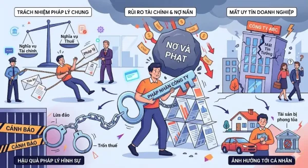 Mượn pháp nhân công ty có rủi ro gì?