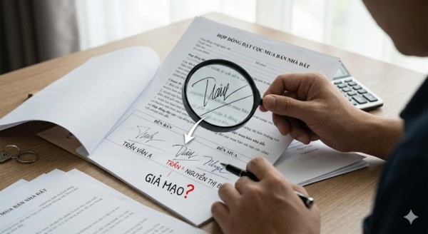 Bị giả chữ ký trong giấy tờ dân sự phải làm sao?