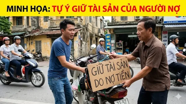 Có được tự ý giữ tài sản của người nợ tiền không? 1 b887b112 76e8 41e7 83d3 cacd238af440