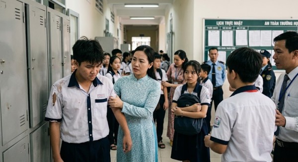 Học sinh đánh nhau trong trường, ai phải chịu trách nhiệm?
