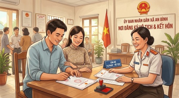 Việc đăng ký kết hôn được thực hiện tại cơ quan nào?